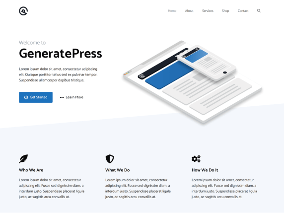 Wordpress主题：GeneratePress，一个轻量级的WordPress主题