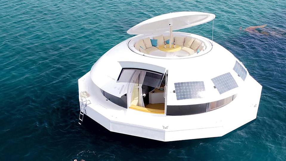 法国公司安东尼推出水上“浮动公寓”，迈阿密公司“宜居浮动游艇”