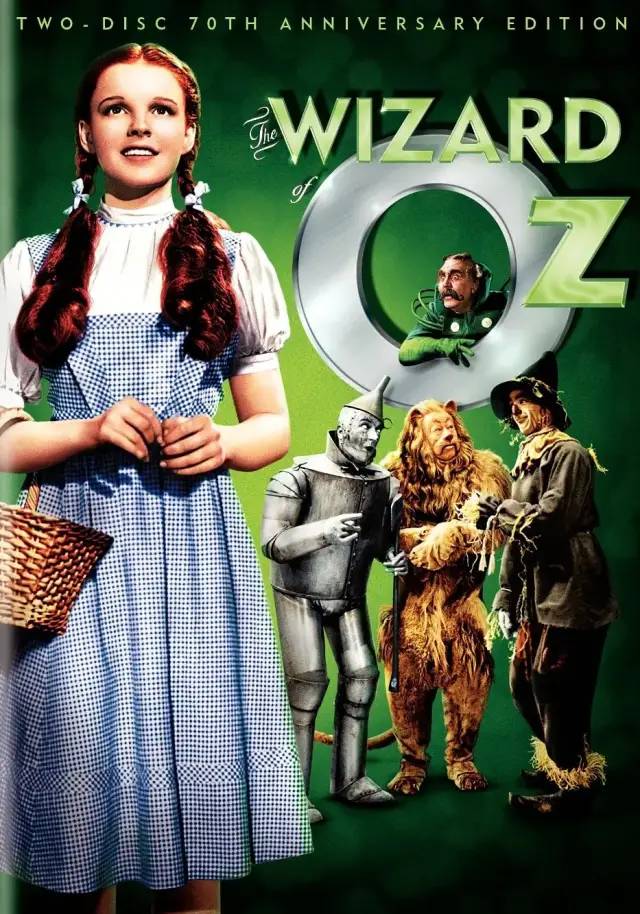 美国的同名童话：《绿野仙踪》The Wizard of Oz (1939)