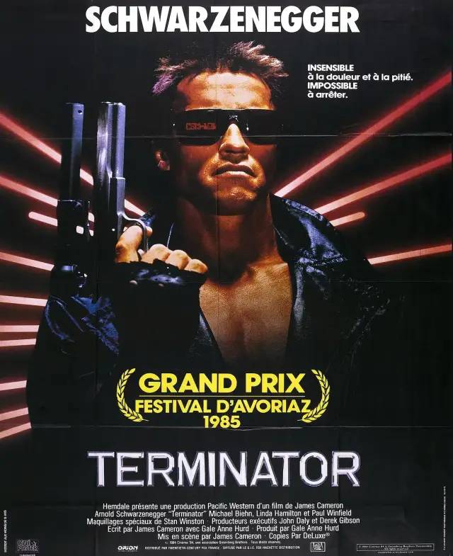 著名的科幻动作片系列：《终结者》The Terminator (1984)