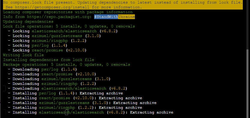 linux环境中安装elasticsearch-php插件